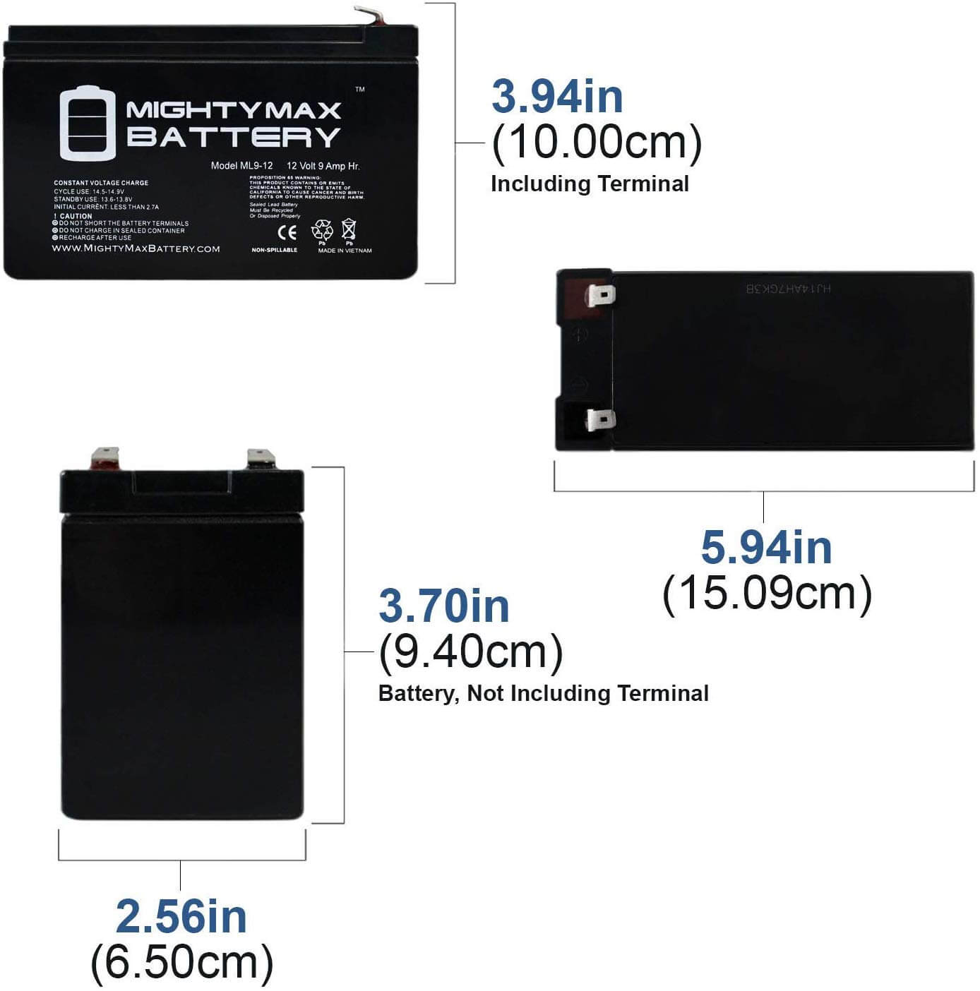  Mighty Max Battery Sealed Lead Acid Battery