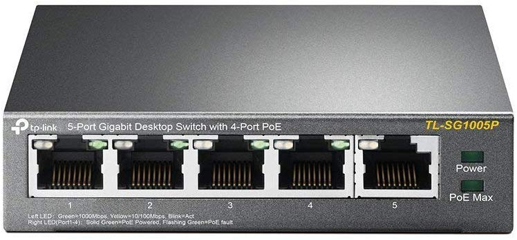 TP-Link 5 Port Gigabit PoE Switch