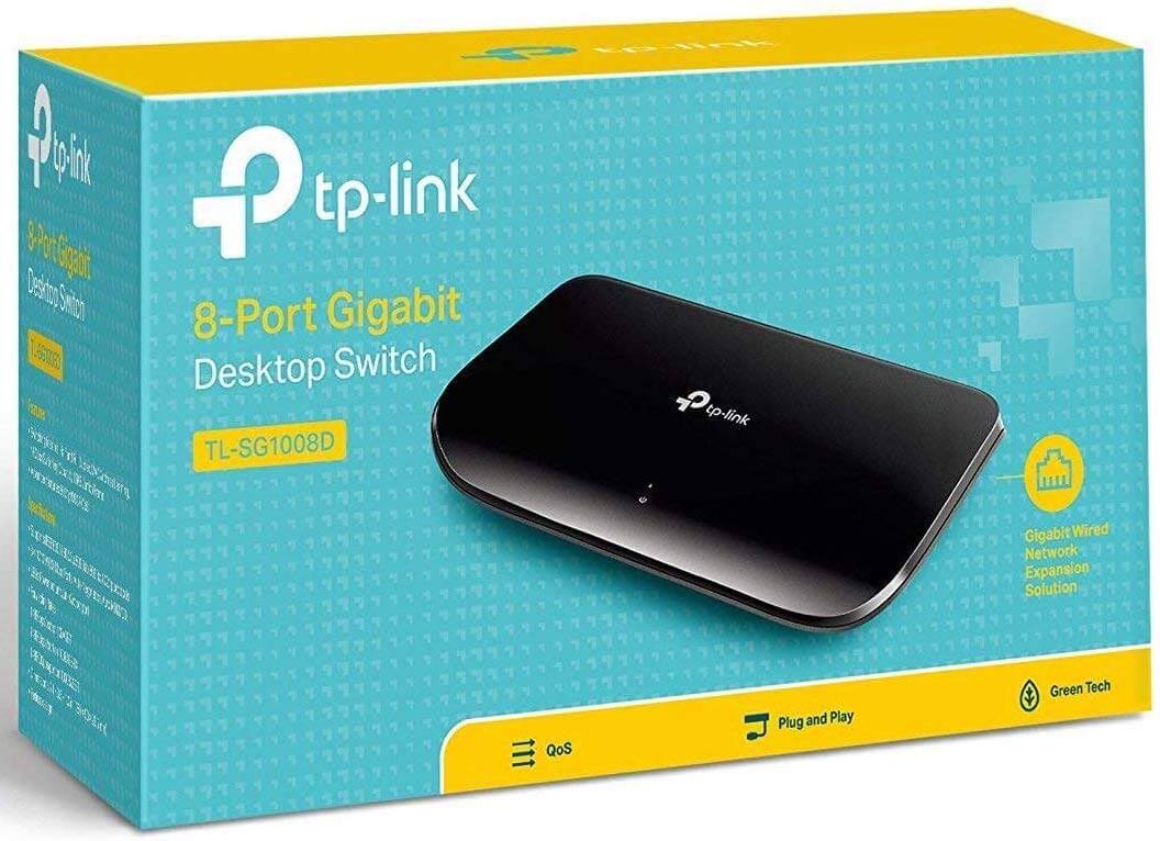 TP-Link 8 Port Gigabit Ethernet Network Switch