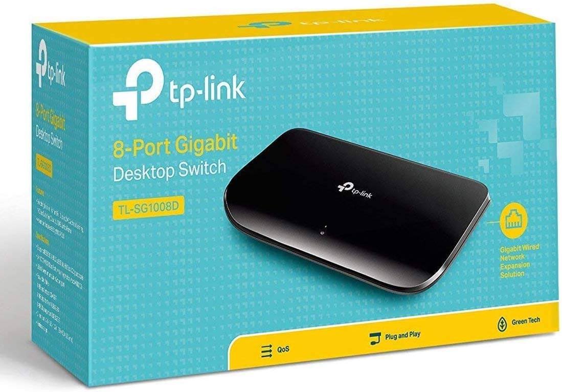  TP-Link 8 Port Gigabit Ethernet Network Switch