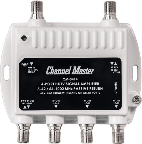 Channel Master Ultra Mini 4 TV Amplifier Signal Booster